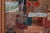 Brown Mid-Century Framed European Grand Tour Hotel Label Collage For Sale - Image 8 of 17