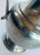 Vintage Swiss Guggisberg Lugano Acorn Pewter Pitcher/Jug/Tankard With Handmade Chain Handle on Fish Loops For Sale - Image 10 of 12