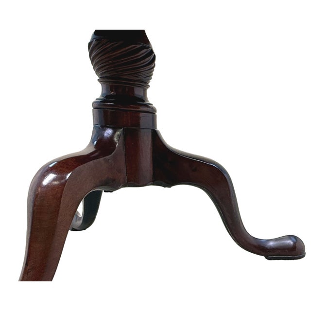 Mid 18th Century Antique Georgian Two Tier Dumbwaiter, 1760 For Sale - Image 5 of 8