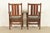 Gustav Stickley Harvey Ellis Antique Mission Oak Arts & Crafts Armchairs, Pair For Sale - Image 11 of 13