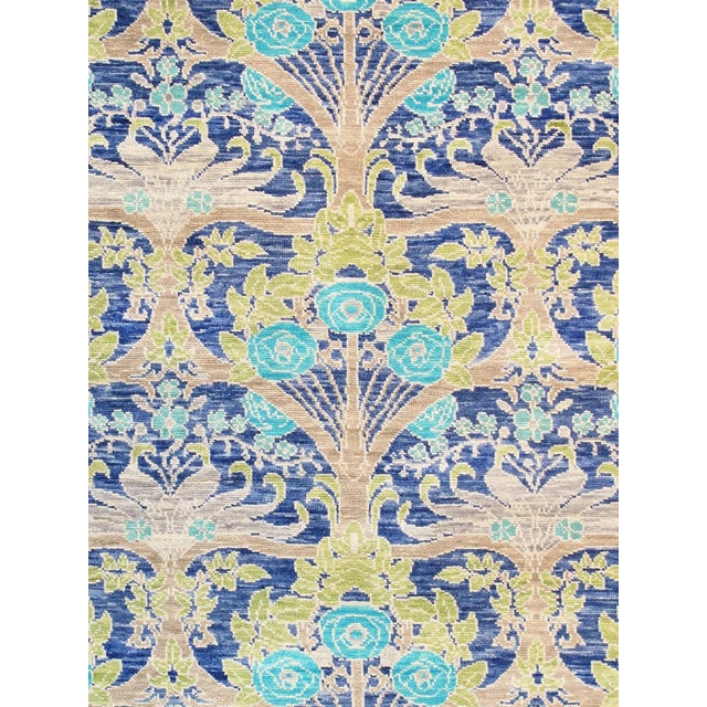 Meet Pasargad Home Oushak Hand-Knotted Wool Area Rug, upholding a timeless, elegant style of design that has been the...