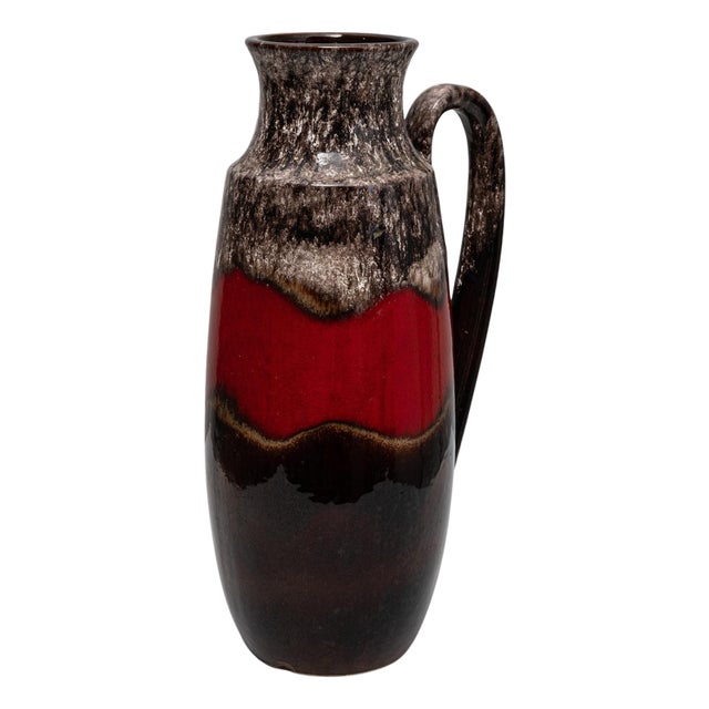 20th Century German 'W. Germany' Ceramic Vase For Sale