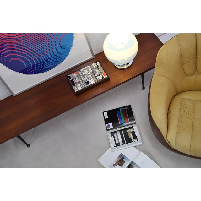 Vintage Hand-Blown Glass Table Lamp from Mazzega For Sale - Image 6 of 9