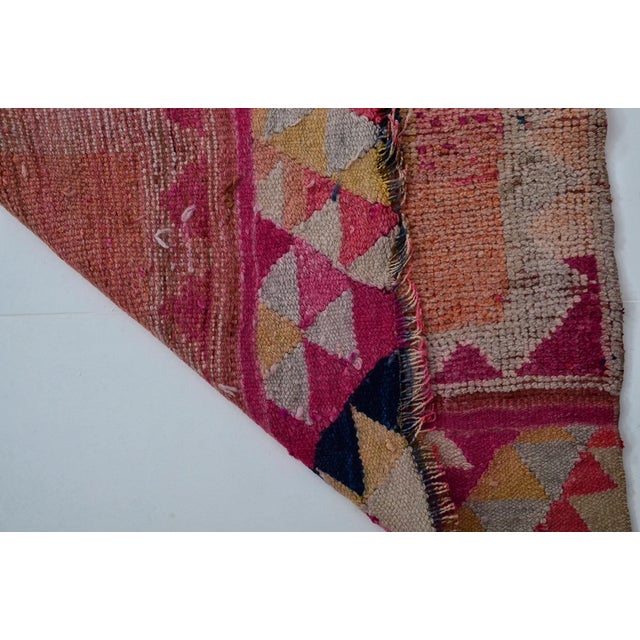 Mid 20th Century Geometric Anatolian Wool Carpet For Sale - Image 10 of 10