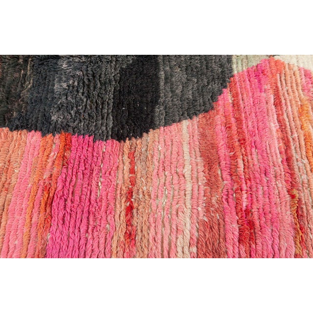 Contemporary Abstract Moroccan Wool Rug by Doris Leslie Blau For Sale - Image 4 of 10