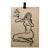 1950s Henry Emil Salloch Original Drawing on Paper Female Nude Life Study. For Sale