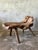 Bench or Small Inclined Resting Chair in Upcycled Organic Solid Teak For Sale - Image 15 of 18