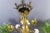 Baroque Antique Baroque Brass and Bronze Chandelier For Sale - Image 3 of 18