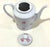 D Porthault "Coeurs" Porcelain Coffee Pot, Creamer and Sugar Bowl For Sale - Image 11 of 12