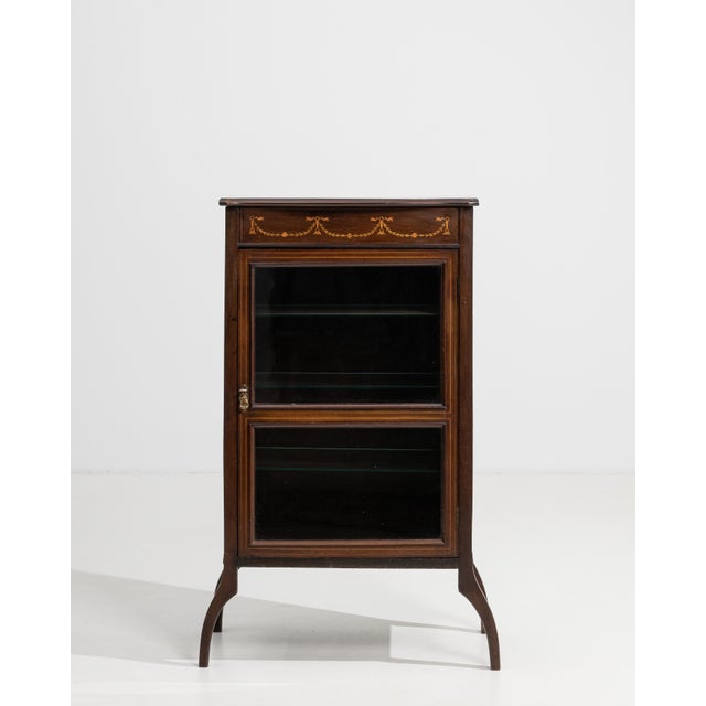 19th Century Edwardian Vitrine Cabinet For Sale - Image 15 of 16