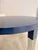 Blue-Stained Wooden Round Table by Cappellini, 2001 For Sale - Image 11 of 13