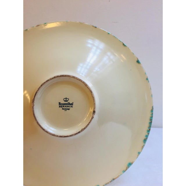Brown Art Deco Bowl from Rosenthal, 1930s For Sale - Image 8 of 9