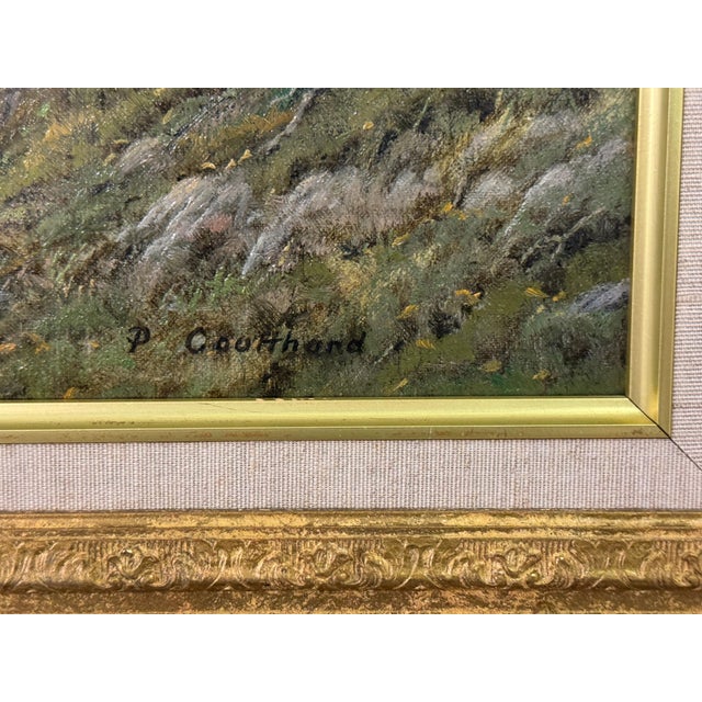 Sheep by River in Mountains of Lake District England - Original Oil on Canvas 1990 Circa For Sale - Image 11 of 18
