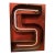 Large Vintage Neon Marquee Letter "S" From Pan-Pacific Auditorium For Sale