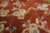 Luxurious Ruby Red Color With Lovely Floral Design Chinese Art Deco Rug For Sale In New York - Image 6 of 10