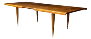 Extendable Brazilian Modern Dining Table in Caviúna Wood by Giuseppe Scapinelli, 1950s - Lot 628