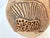 Vintage Vase Studio Pottery, Carved Organic Motif, Signed "Moni" For Sale - Image 11 of 13