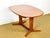Stunning oval extendable dining table by g plan cabinets, an iconic brand of mid-century british design. crafted entirely...