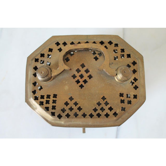 Metal Vintage Brass Cricket Trinket Box For Sale - Image 7 of 9