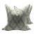 Schumacher Santa Monica Ikat Green Pillows- A Pair For Sale