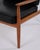 Black Armchair in Teak and Black Leather by Grete Jalk for France & Søn, 1960s For Sale - Image 8 of 12