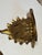 Rustic European Large Vintage Ornate Gilded Wood Wall Bracket With Cascading Leaf Motif. For Sale - Image 3 of 7