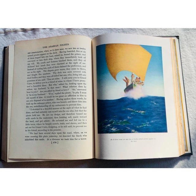 The Arabian Nights: Their Best-Known Tales — Maxfield Parrish / Scribner's, 1947 | From a Nantucket Summer House For Sale - Image 11 of 18