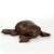 Leather Frog Footstool in the Manner of Dimitri Omersa For Sale In San Francisco - Image 6 of 9