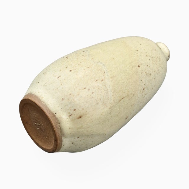 1970s Mid-Century Minimalist Studio Ceramic Vase by Heiner Hans Körting, 1960s For Sale - Image 5 of 13