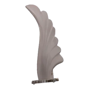 Vintage 1970s Rougier Style Wing Lamp