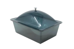 1960's Double Serving Bowl / Ice Bucket Designed by Kenneth Brozen Tableware
