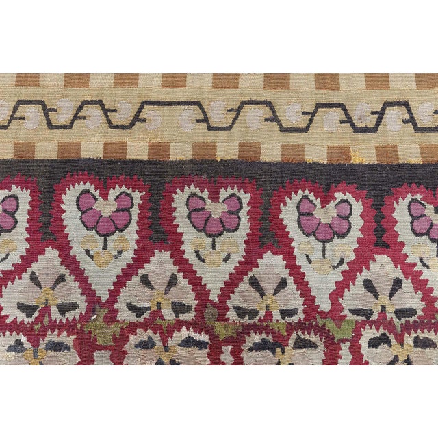 Antique French Aubusson Runner Rug Doris Leslie Blau For Sale - Image 4 of 10