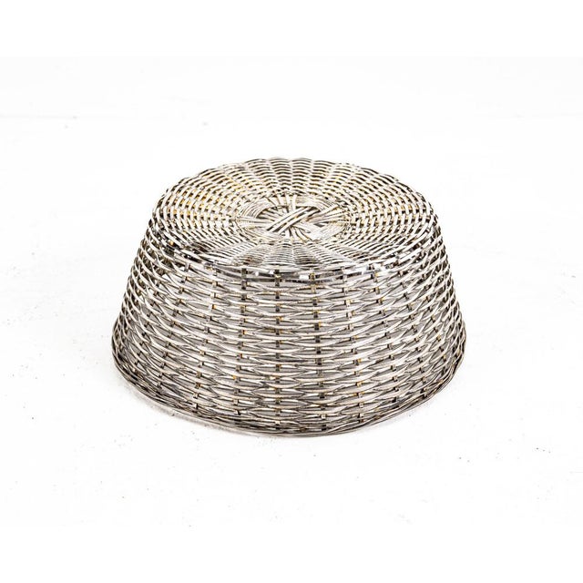 Silver Vintage Silver-Plated Bread Crook For Sale - Image 8 of 18