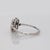 Blue London Blue Topaz Ring With Earth Mined Diamond Accents: Solid 14k Gold, Size 6.75 For Sale - Image 8 of 8