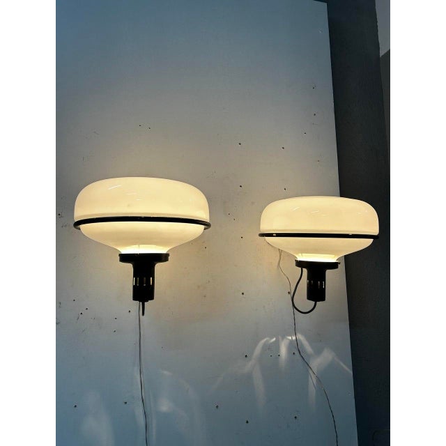 Big Wall Lamp attributed to Gino Sarfatti for Arteluce, 1960 For Sale - Image 9 of 9