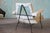 A pair of Early Iron Adrian Pearsall Chairs designed and created by Craft Associates, c. 1950s.. One form with 4 legs on a...
