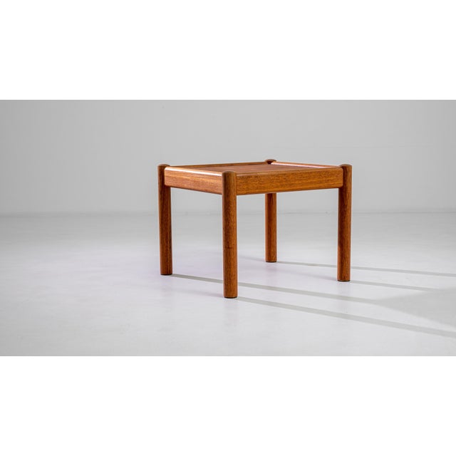 Mid-Century Modern 20th Century Vintage Danish Teak Coffee Table For Sale - Image 3 of 9