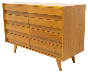 Mid-Century Czechoslovakian No. U-453 Chest of Drawers by Jiri Jiroutek, 1960s