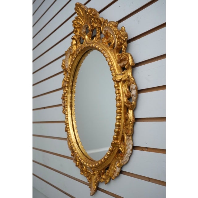 Age: Approx: 70 Years Old Details: Stunning Gold Finish Fine Carved Details High Quality Construction Rococo Style Scroll...