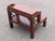 Brown Vintage Drexel Heritage Mahogany Chippendale Style Bed Steps Library Step Stool For Sale - Image 8 of 8