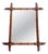 Faux Bamboo Wooden Mirror, France, 1960s For Sale