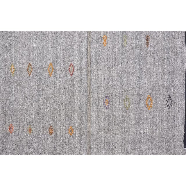 Vintage Handmade Rug, 1960s For Sale - Image 3 of 11