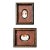 Pair of Framed Classical Cameo Reliefs by Hal Kramer Co. – Neoclassical / Grandmillennial For Sale