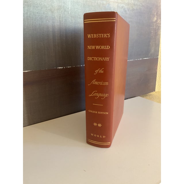 Animal Skin Webster’s New World Dictionary of the American Language — College Edition For Sale - Image 7 of 13