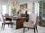 Traditional Century Furniture Marten Dining Side Chair, Brown For Sale - Image 3 of 3