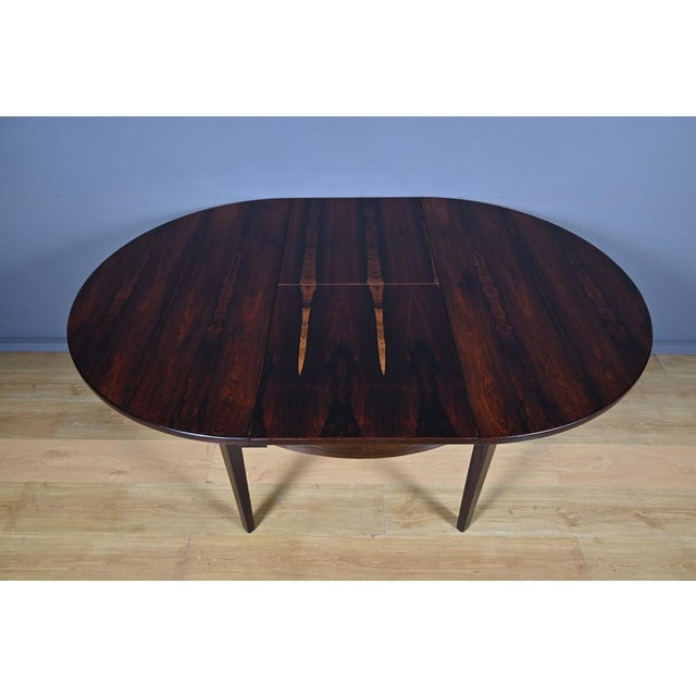Brown Scandinavian Wooden Table, 1960s For Sale - Image 8 of 17