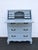 Jasper Cabinet French Painted Gray Secretary Desk 6634 For Sale - Image 4 of 17