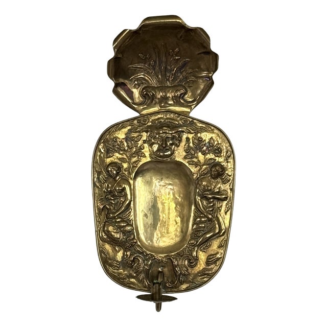 Brass Badger from a Time, 1890s, Set of 2 For Sale