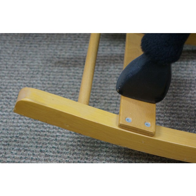 Mid 20th Century Meier Spielwaren German Rocking Horse Toy 35" For Sale - Image 10 of 17