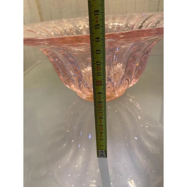 Pink Handmade Multicolors Murano Glass Vase from Simoeng For Sale - Image 8 of 10